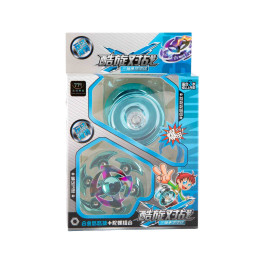 Alloy Yoyo With Fidget Spinner - Blue